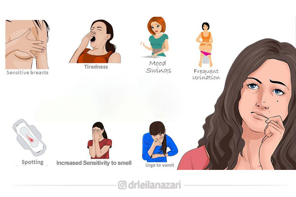 علائم در چه روزهایی پیدا می‌ شود؟