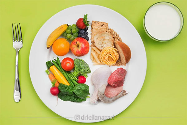 رژیم غذایی متعادل 