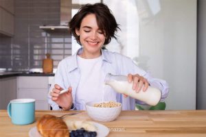نقش مصرف لبنیات در تنظیم چرخه قاعدگی
